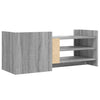TV-taso harmaa Sonoma 100x35x40 cm tekninen puu