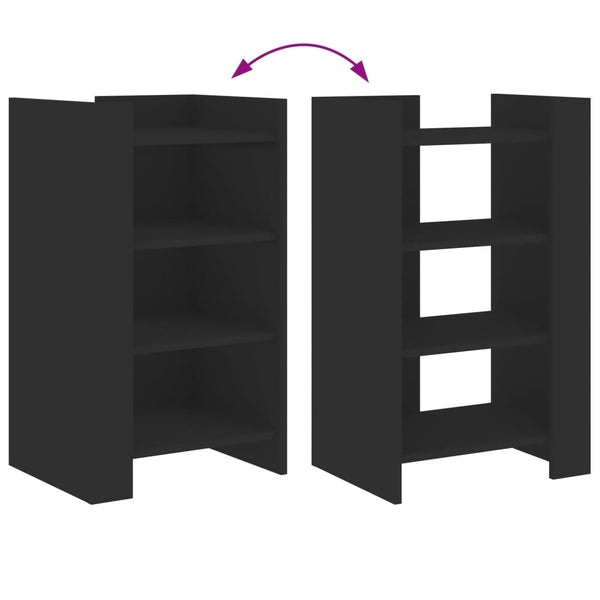 Musta senkki Jomeria 45x35x75cm (puinen)