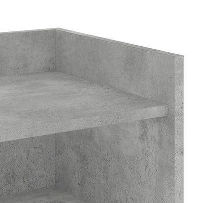 Senkki betoninharmaa 45x35x75 cm tekninen puu