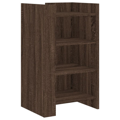 Senkki ruskea tammi 45x35x75 cm tekninen puu