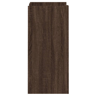 Senkki ruskea tammi 45x35x75 cm tekninen puu