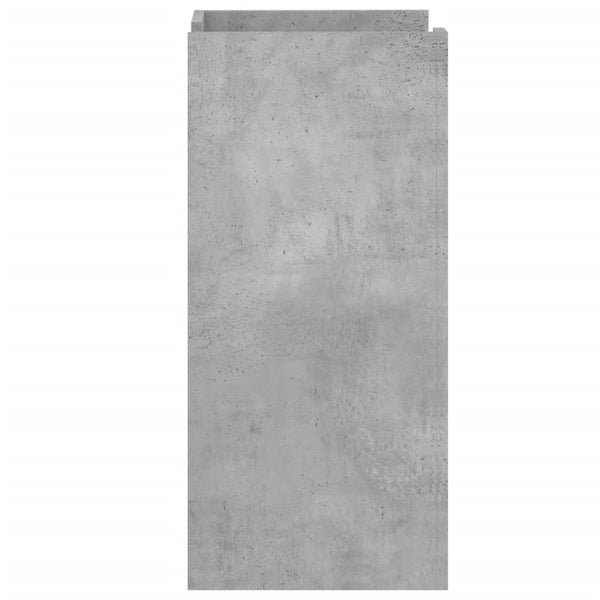 Betoninharmaa senkki Anelia 45x35x75cm (puinen)