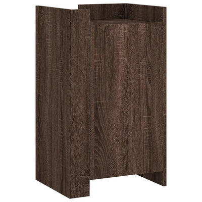 Senkki ruskea tammi 45x35x75 cm tekninen puu