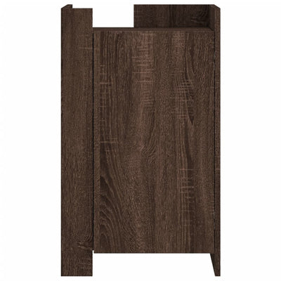 Senkki ruskea tammi 45x35x75 cm tekninen puu