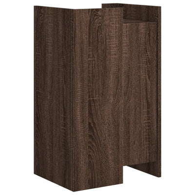 Senkki ruskea tammi 45x35x75 cm tekninen puu