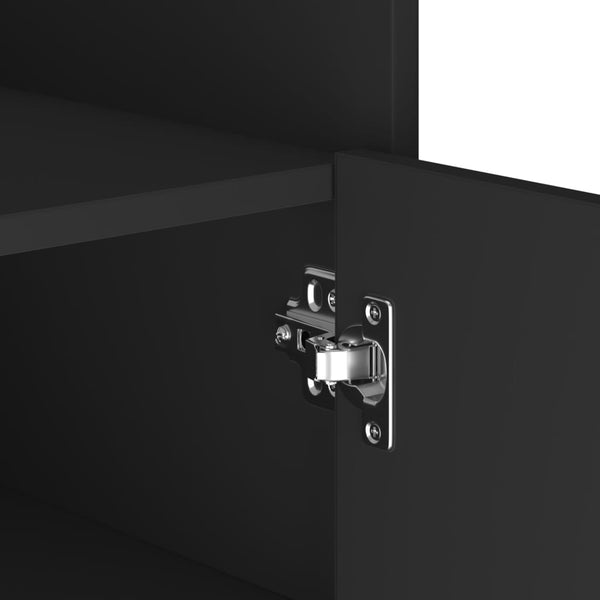 Musta senkki Enoh 73,5x35x75cm (puinen)