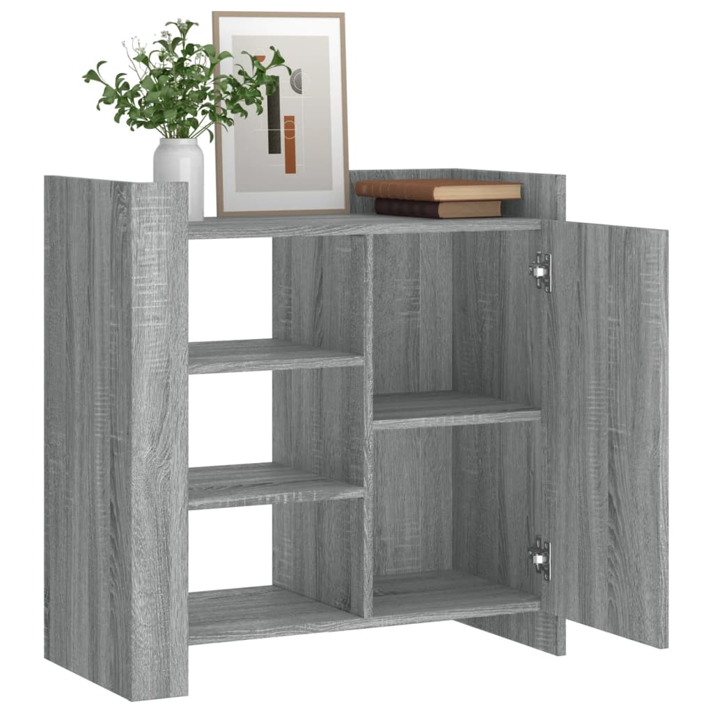 Harmaa senkki Enoh 73,5x35x75cm (puinen)