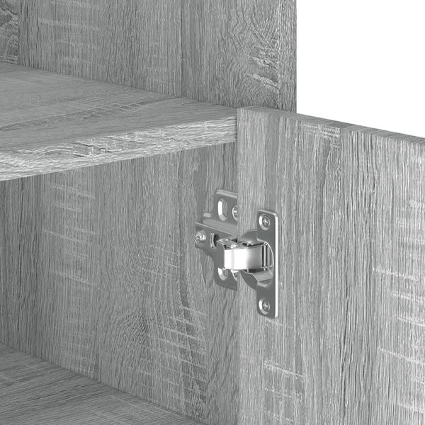 Harmaa senkki Enoh 73,5x35x75cm (puinen)