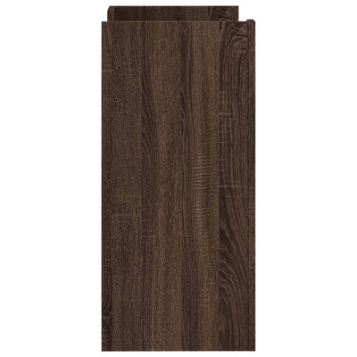Senkki ruskea tammi 73,5x35x75 cm tekninen puu