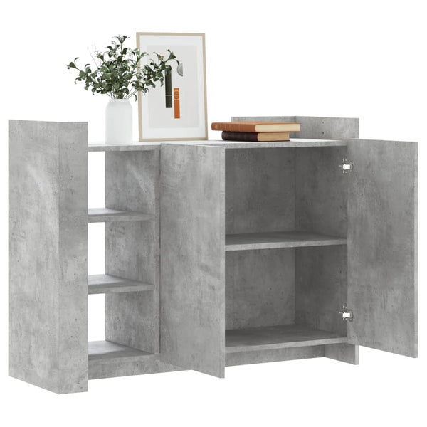 Senkki betoninharmaa 100x35x75 cm tekninen puu