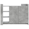 Senkki betoninharmaa 100x35x75 cm tekninen puu