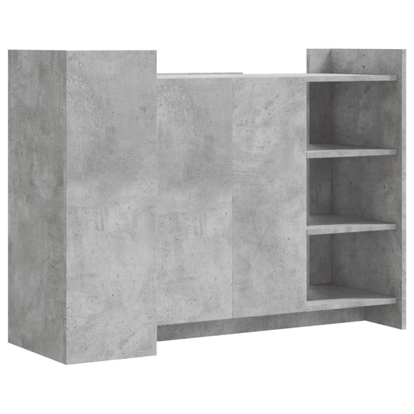 Senkki betoninharmaa 100x35x75 cm tekninen puu