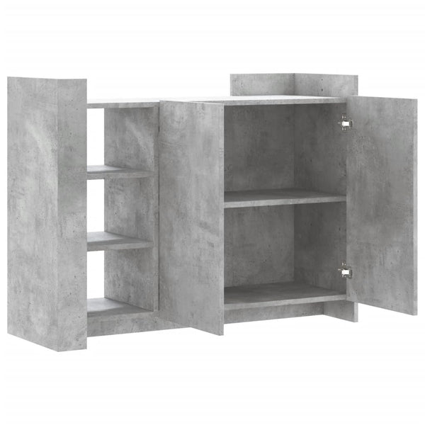 Senkki betoninharmaa 100x35x75 cm tekninen puu