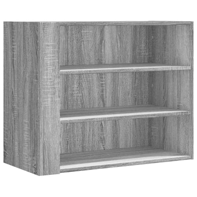 TV-seinäkaappi harmaa Sonoma 75x35x60 cm tekninen puu