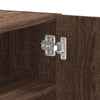 Ruskea tammi seinäkaappi Martinovici 75x35x60cm (puinen)