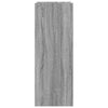Kenkäkaappi harmaa Sonoma 74,5x37,5x100 cm tekninen puu