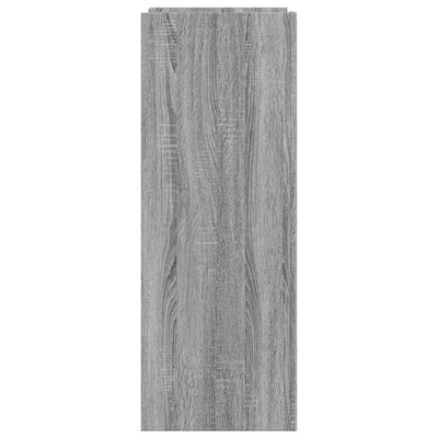 Kenkäkaappi harmaa Sonoma 74,5x37,5x100 cm tekninen puu