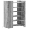 Kenkäkaappi harmaa Sonoma 74,5x37,5x100 cm tekninen puu