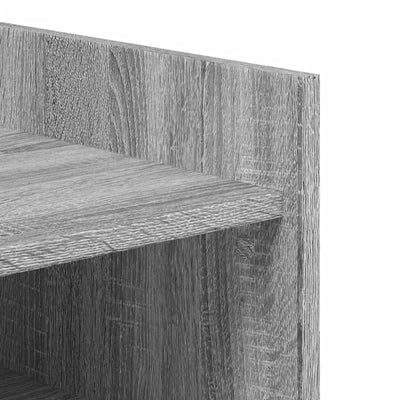 Kenkäkaappi harmaa Sonoma 74,5x37,5x100 cm tekninen puu