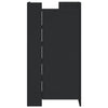 Musta kenkäkaappi Doloresz 52x37,5x100cm (puinen)