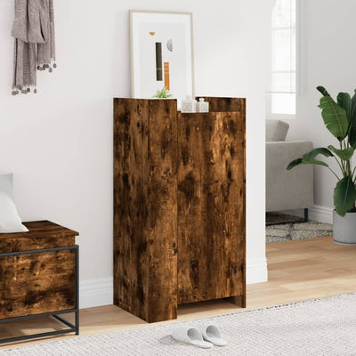 Kenkäkaappi savutammi 52x37,5x100 cm tekninen puu