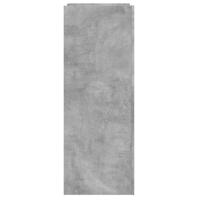 Kenkäkaappi betoninharmaa 52x37,5x100 cm tekninen puu