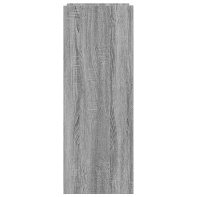 Kenkäkaappi harmaa Sonoma 52x37,5x100 cm tekninen puu