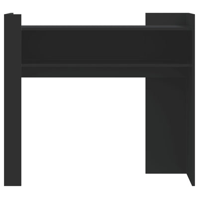 Konsolipöytä musta 100x35x90 cm tekninen puu
