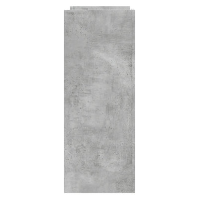 Konsolipöytä betoninharmaa 100x35x90 cm lastulevy
