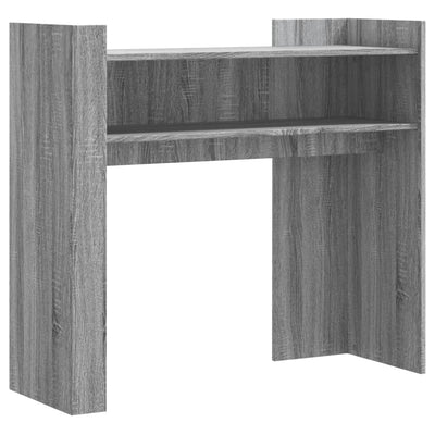 Konsolipöytä harmaa Sonoma 100x35x90 cm tekninen puu