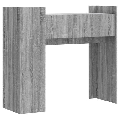 Konsolipöytä harmaa Sonoma 100x35x90 cm tekninen puu