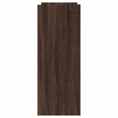 Konsolipöytä ruskea tammi 100x35x90 cm tekninen puu