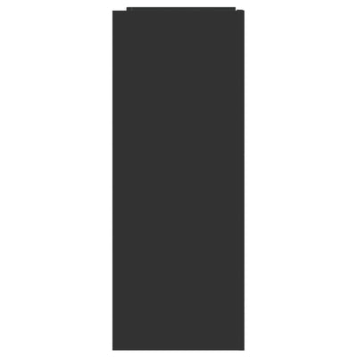 Musta konsolipöytä Hermiona 100x35x90cm (puinen)