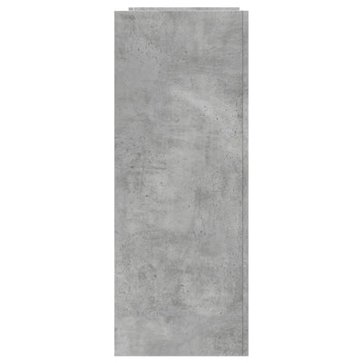 Betoninharmaa konsolipöytä Hermiona 100x35x90cm (lastulevy)