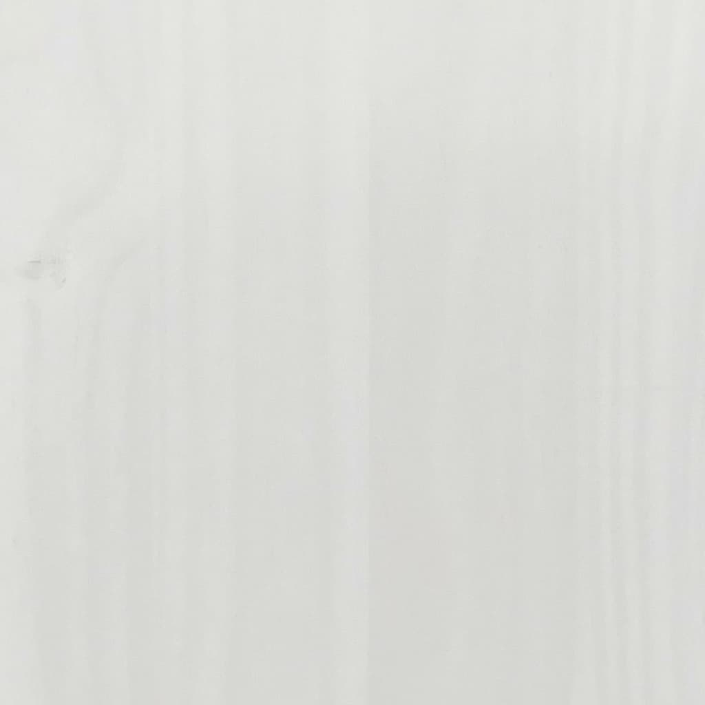 Vaatekaappi Corona valkoinen 151,5x52x186 cm täysi mänty
