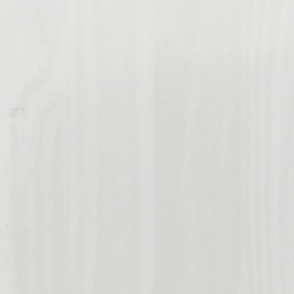 Vaatekaappi Corona valkoinen 151,5x52x186 cm täysi mänty