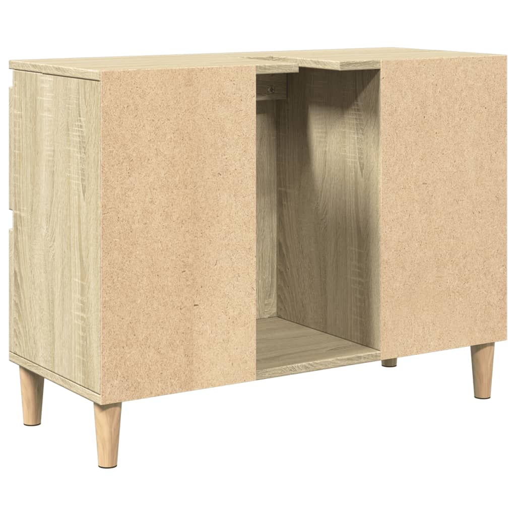 Sonoma tammi pesuallaskaappi Josa 80x33x60cm (puinen)