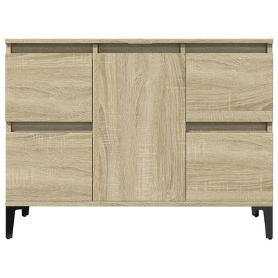 Pesuallaskaappi Sonoma-tammi 80x33x60 cm tekninen puu