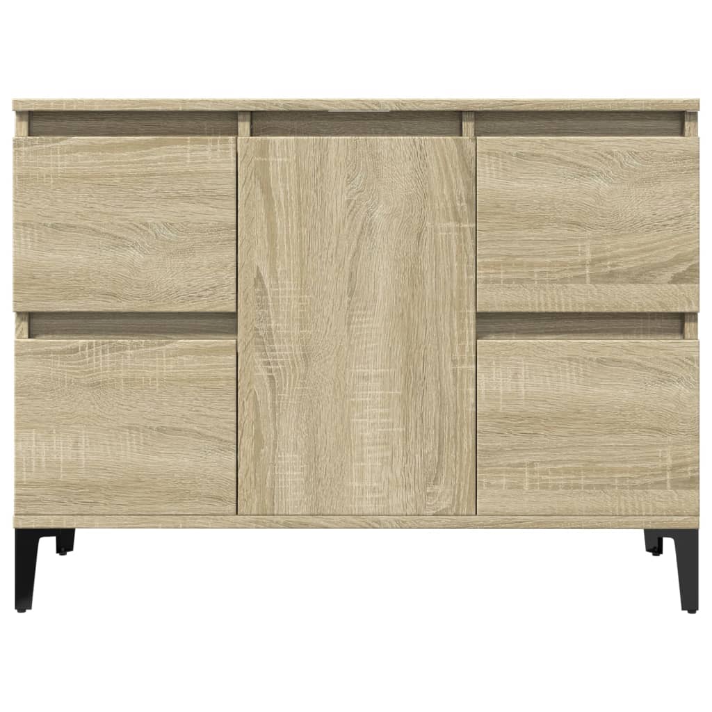 Sonoma tammi pesuallaskaappi Sinza 80x33x60cm (puinen)