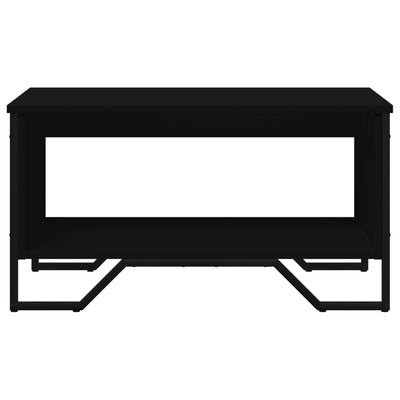 Musta sohvapöytä Shan 75x51x40cm (puinen)