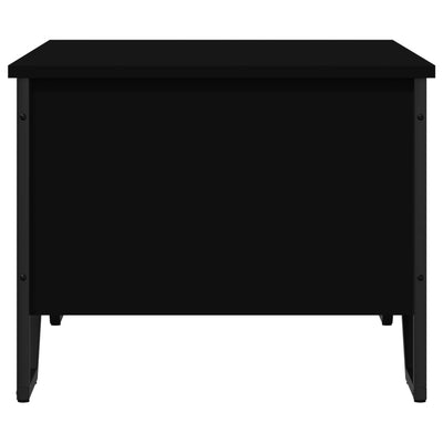 Musta sohvapöytä Shan 75x51x40cm (puinen)