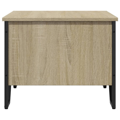 Sohvapöytä Sonoma-tammi 75x51x40 cm tekninen puu