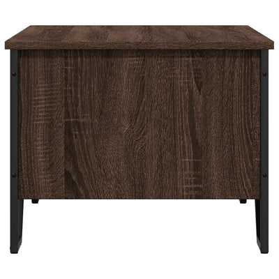 Sohvapöytä ruskea tammi 100x51x40 cm tekninen puu