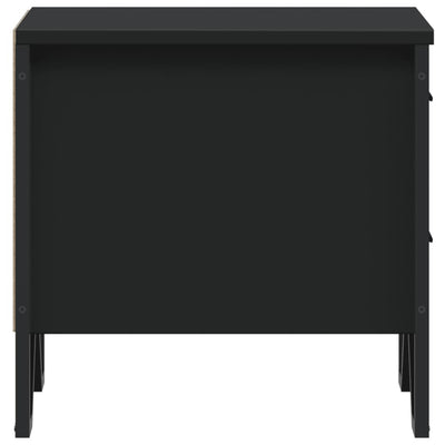 Musta yöpöydät Victory 40x41x40cm (2 kpl puinen)