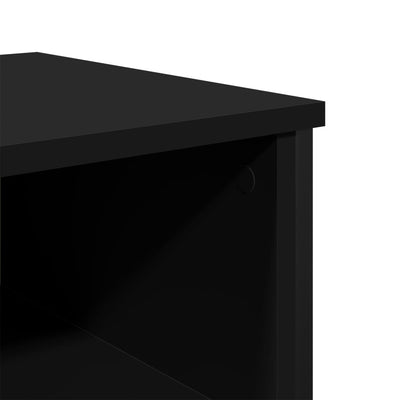 Konsolipöytä musta 100x35x74,5 cm tekninen puu