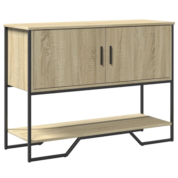Sohvapöytä Sonoma-tammi 100x35x74,5 cm tekninen puu