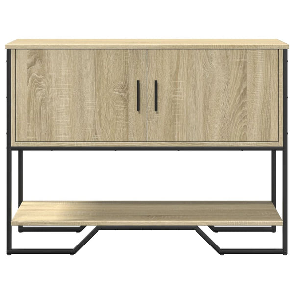 Sohvapöytä Sonoma-tammi 100x35x74,5 cm tekninen puu