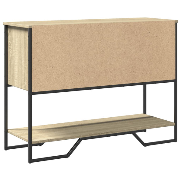 Sohvapöytä Sonoma-tammi 100x35x74,5 cm tekninen puu