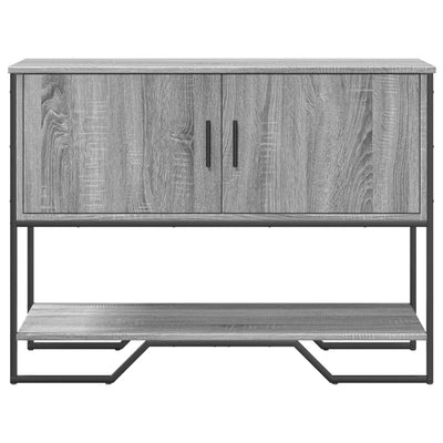 Konsolipöytä harmaa Sonoma 100x35x74,5 cm tekninen puu