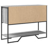 Konsolipöytä harmaa Sonoma 100x35x74,5 cm tekninen puu
